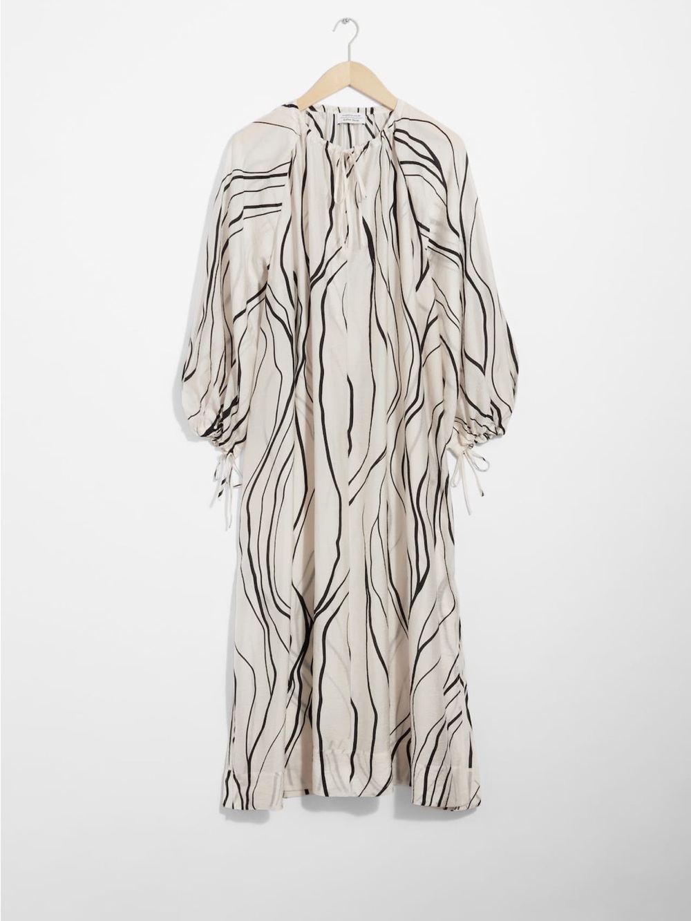 & Other Stories Floaty Oversized Midi Dress